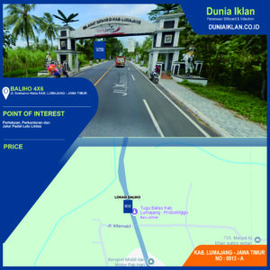 Baliho Ukuran 4 x 6 M Vertikal Jl. Sukarno Hatta, Wates (Sisi 2) Lumajang Jawa Timur