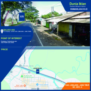 Baliho Ukuran 4 x 6 M Vertikal Jl. Lumajang - Jember (Sisi 2) Lumajang Jawa Timur
