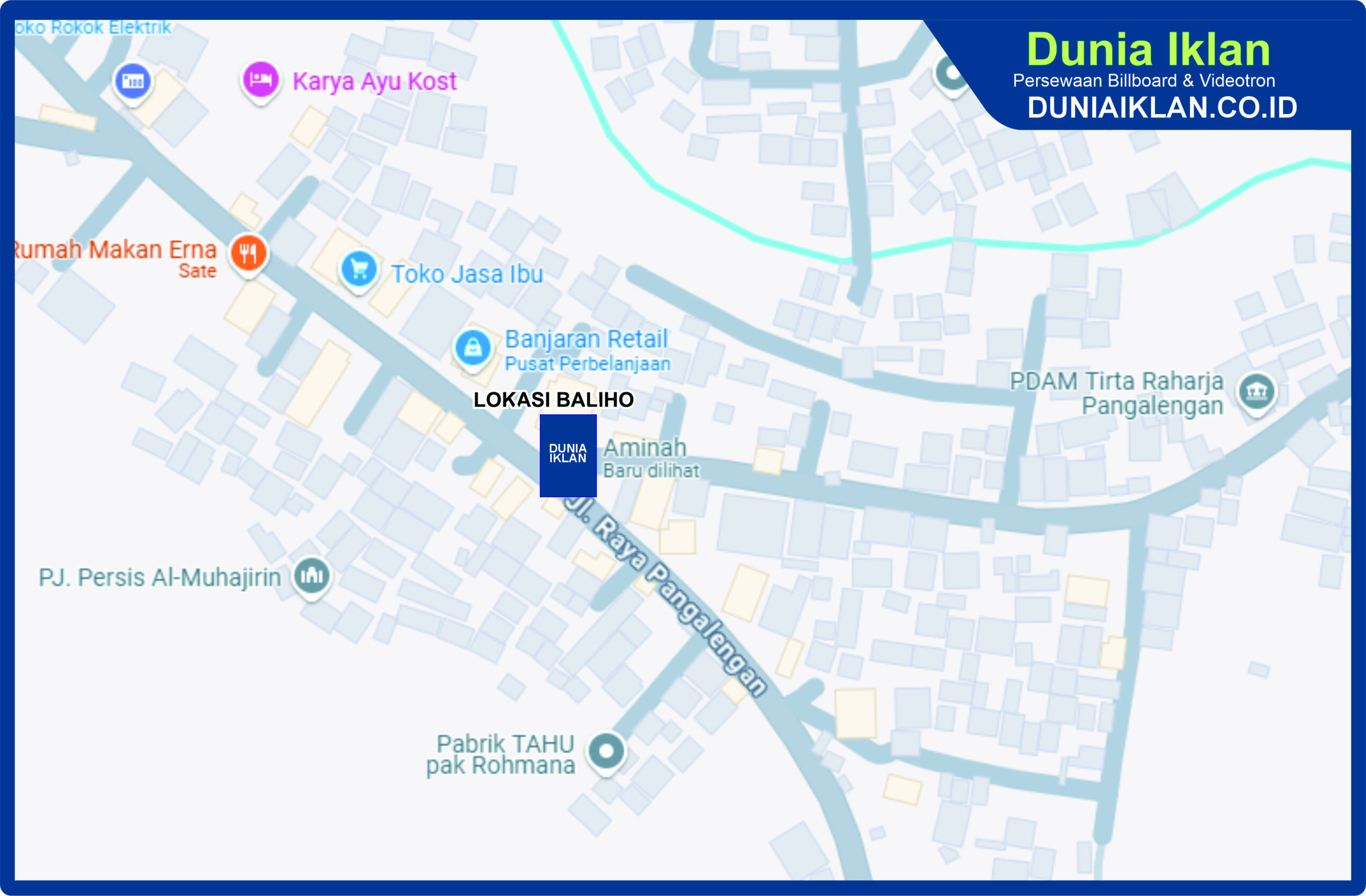 Baliho Ukuran 4 x 6 M Vertikal Jl. Raya Pangalengang Kab. Bandung - Jawa Barat - Image 3