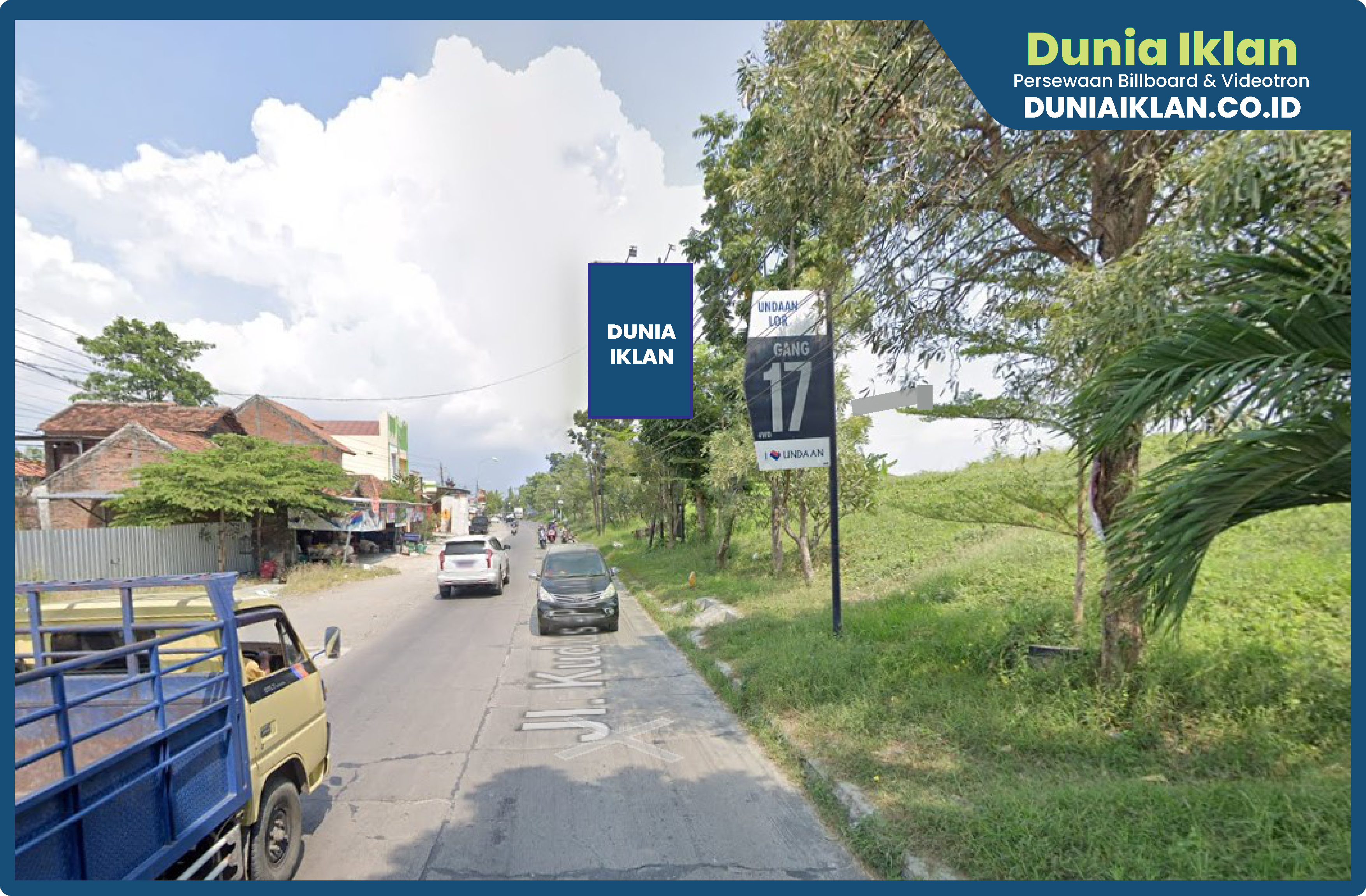 Baliho Ukuran 4 x 6 M Vertikal Jl. Raya Wates Kab. Kudus - Jawa Tengah - Image 3